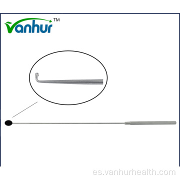 Instrumentos de endoscopia transforaminal lumbar Sonda de gancho para nervios